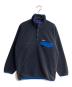 Patagonia（パタゴニア）の古着「ライトウェイト・シンチラ・スナップT・プルオーバー」｜ネイビー
