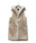 theory（セオリー）の古着「mariz 2 synthetic fur/マリーズ ツー シンセティック ファー」｜アイボリー