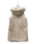 theory (セオリー) mariz 2 synthetic fur/マリーズ ツー シンセティック ファー アイボリー サイズ:M：10000円