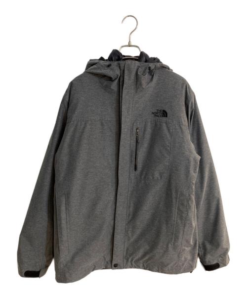 THE NORTH FACE（ザ ノース フェイス）THE NORTH FACE (ザ ノース フェイス) ノベルティー ゼウス トリクライメイト ジャケット グレー サイズ:Ｌの古着・服飾アイテム