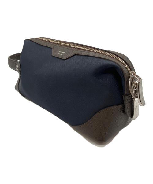 PELLE MORBIDA（ペッレモルビダ）PELLE MORBIDA (ペッレモルビダ) CAPITANO サードバッグ/カピターノ ネイビーの古着・服飾アイテム