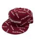 New Era（ニューエラ）の古着「World Famous Box Logo/ワールド フェイマス ボックス ロゴ」｜レッド