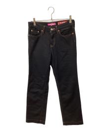 JUNYA WATANABE COMME des GARCONS MAN PINK×LEVI'S（ジュンヤワタナベ コムデギャルソンマン ピンク×リーバイス）の古着「アーカイブフェルト地デニムパンツ」｜ブラック