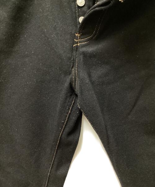 JUNYA WATANABE COMME des GARCONS MAN PINK（ジュンヤワタナベ コムデギャルソンマン ピンク）JUNYA WATANABE COMME des GARCONS MAN PINK (ジュンヤワタナベ コムデギャルソンマン ピンク) LEVI'S (リーバイス) アーカイブフェルト地デニムパンツ ブラック サイズ:Mの古着・服飾アイテム
