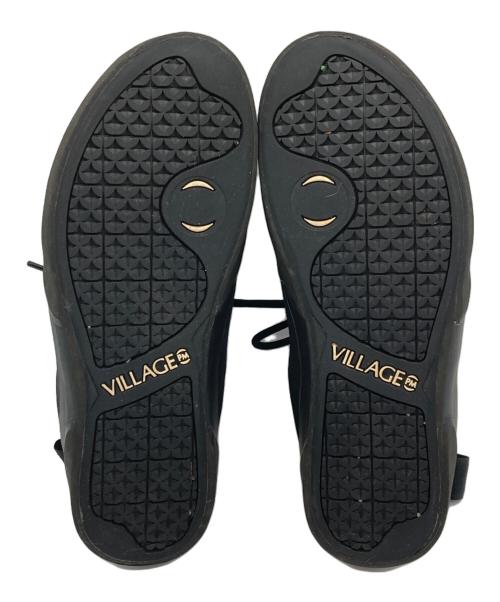 VILLAGE PM（ヴィレッジピーエム）VILLAGE PM (ヴィレッジピーエム) 1PMローカットスニーカー ブラック サイズ:26.5cmの古着・服飾アイテム