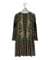 ETRO (エトロ) ペイズリー柄フレアスリーブストレッチワンピース ブラック サイズ:不明：20000円