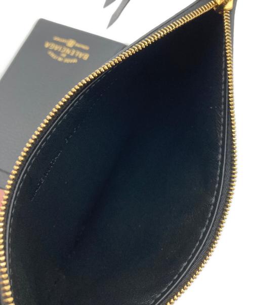 BALENCIAGA（バレンシアガ）BALENCIAGA (バレンシアガ) CARRIE BIFOLD LONG WALLET/キャリー バイフォールド ロング ウォレット ブラックの古着・服飾アイテム
