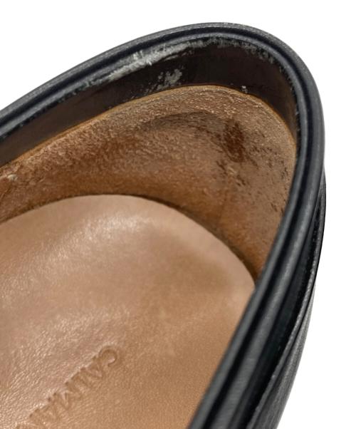 CALMANTHOLOGY（カルマンソロジー）CALMANTHOLOGY (カルマンソロジー) OPERA LOAFER/オペラ ローファー」 ブラック サイズ:UK7.5の古着・服飾アイテム