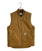 Carhartt WIPカーハート ワーク イン プログレス）の古着「ダック ベスト」｜ブラウン