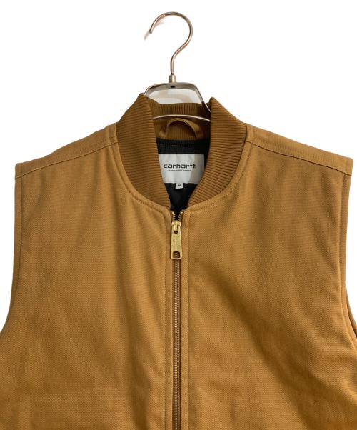 Carhartt WIP（カーハート ワーク イン プログレス）Carhartt WIP (カーハート ワーク イン プログレス) ダック ベスト ブラウン サイズ:Mの古着・服飾アイテム