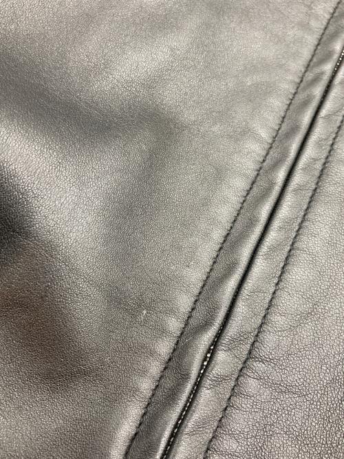 AVIREX（アヴィレックス）AVIREX (アヴィレックス) LEATHER CWU BLOUSON/レザー シーダブリューユー ブルゾン ブラック サイズ:XLの古着・服飾アイテム