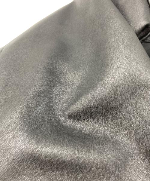 AVIREX（アヴィレックス）AVIREX (アヴィレックス) LEATHER CWU BLOUSON/レザー シーダブリューユー ブルゾン ブラック サイズ:XLの古着・服飾アイテム