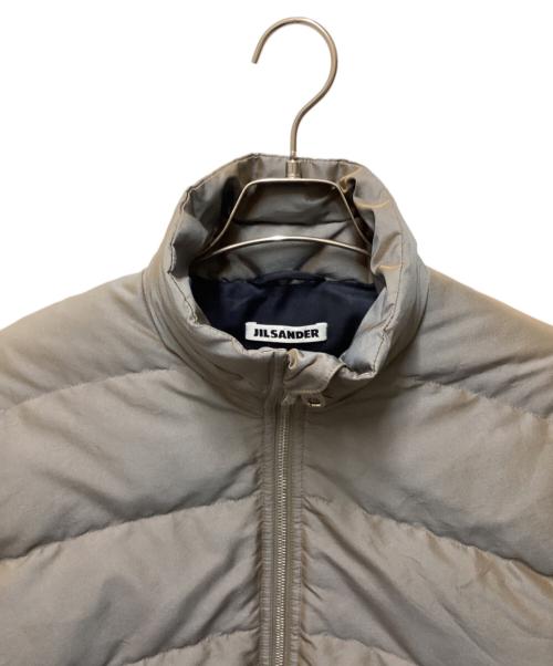 JIL SANDER（ジルサンダー）JIL SANDER (ジルサンダー) オールドメタリックダウンジャケット グレー サイズ:36の古着・服飾アイテム