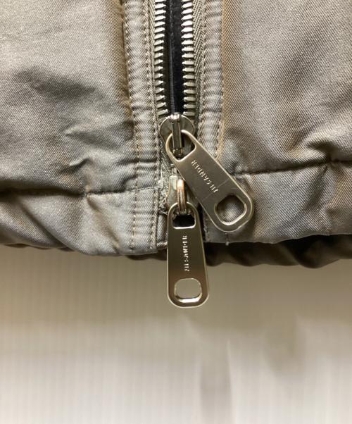 JIL SANDER（ジルサンダー）JIL SANDER (ジルサンダー) オールドメタリックダウンジャケット グレー サイズ:36の古着・服飾アイテム