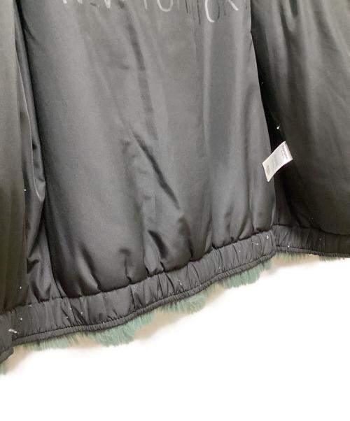 SUPREME（シュプリーム）SUPREME (シュプリーム) WTAPS (ダブルタップス) 21AW Faux Fur Hooded Jacket グリーン サイズ:Ｌの古着・服飾アイテム