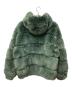 SUPREME (シュプリーム) WTAPS (ダブルタップス) 21AW Faux Fur Hooded Jacket グリーン サイズ:Ｌ：50000円