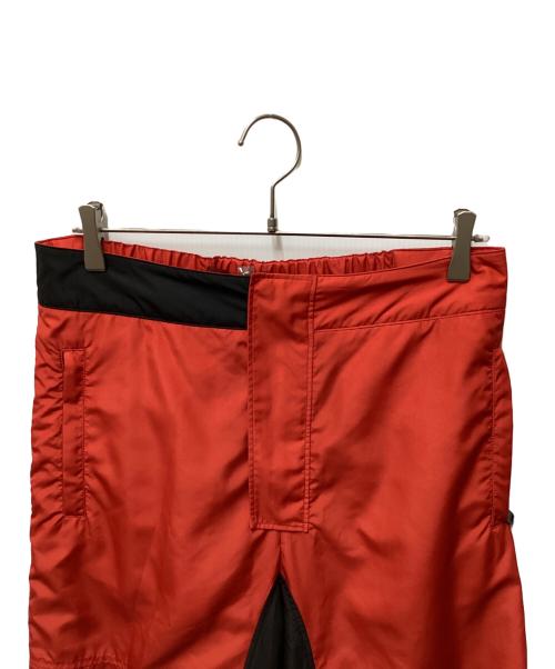 DOLCE & GABBANA（ドルチェ＆ガッバーナ）DOLCE & GABBANA (ドルチェ＆ガッバーナ) 呪術廻戦 (ジュジュツカイセン) コラボトラックパンツ ブラック×レッド サイズ:48の古着・服飾アイテム