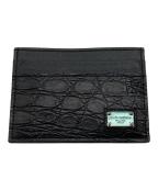 DOLCE & GABBANAドルチェ＆ガッバーナ）の古着「カードケース」｜ブラック