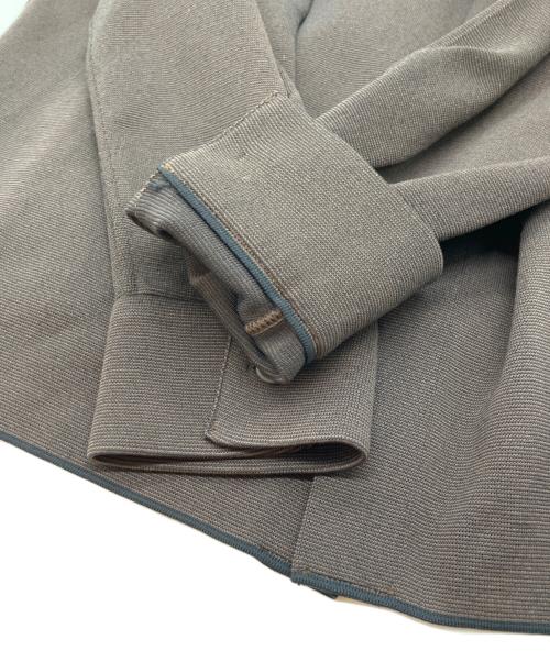 CFCL（シーエフシーエル）CFCL (シーエフシーエル) SOFT MILAN COVERED PLACKET SHIRT/ソフト ミラノ カバード プラケット シャツ ブラウン サイズ:3の古着・服飾アイテム