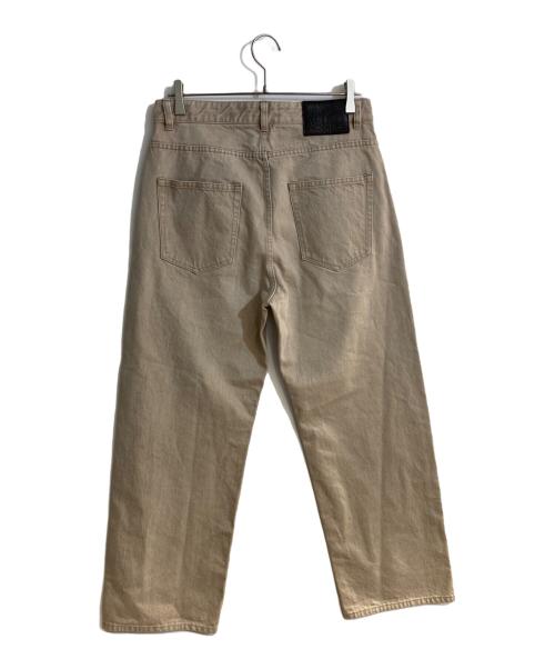 CITY TOKYO（シティートウキョウ）CITY TOKYO (シティートウキョウ) Washed denim 5p パンツ ベージュ サイズ:2の古着・服飾アイテム