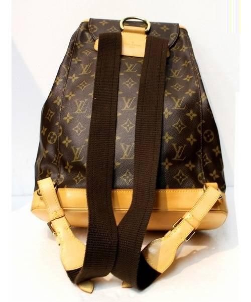 LOUIS VUITTON（ルイ ヴィトン）LOUIS VUITTON (ルイヴィトン) モンスリGM ブラウン サイズ:GM モノグラム M51135 リュック/バックパックの古着・服飾アイテム