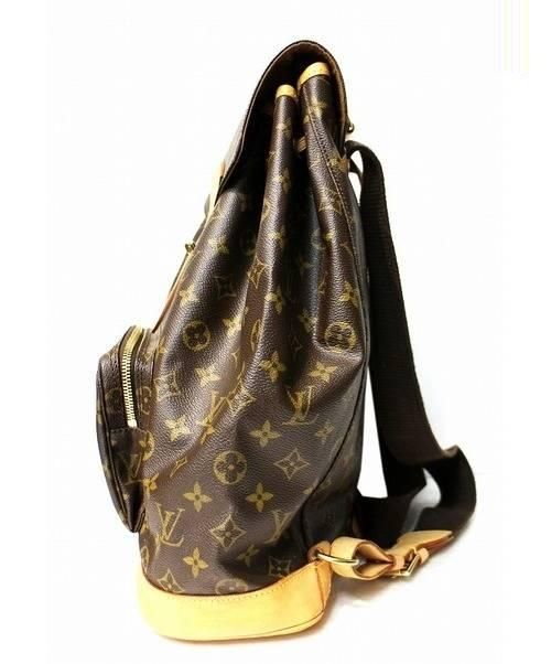LOUIS VUITTON（ルイ ヴィトン）LOUIS VUITTON (ルイヴィトン) モンスリGM ブラウン サイズ:GM モノグラム M51135 リュック/バックパックの古着・服飾アイテム