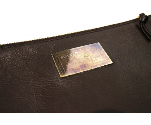 BOTTEGA VENETA（ボッテガベネタ）BOTTEGA VENETA (ボッテガヴェネタ) カバMM イントレチャートトートバッグ ブラウン カバMM 10791307349の古着・服飾アイテム