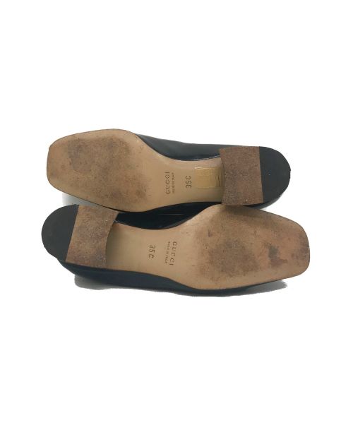 GUCCI（グッチ）GUCCI (グッチ) [OLD]ホースビットレトロパンプス ブラック サイズ:35表記 オールドグッチの古着・服飾アイテム