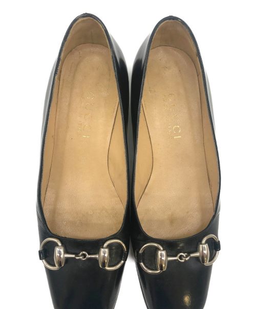 GUCCI（グッチ）GUCCI (グッチ) [OLD]ホースビットレトロパンプス ブラック サイズ:35表記 オールドグッチの古着・服飾アイテム