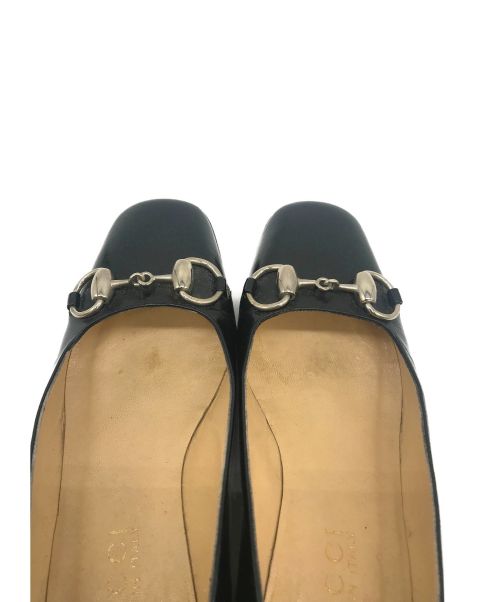 GUCCI（グッチ）GUCCI (グッチ) [OLD]ホースビットレトロパンプス ブラック サイズ:35表記 オールドグッチの古着・服飾アイテム