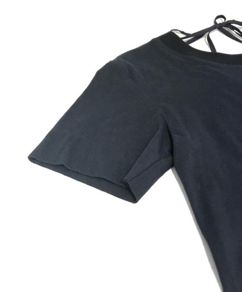 MARNI（マルニ）MARNI (マルニ) 切替ブラウス ネイビー サイズ:38の古着・服飾アイテム