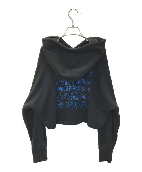 adidas（アディダス）adidas (アディダス) パーカー ブラック サイズ:OTの古着・服飾アイテム