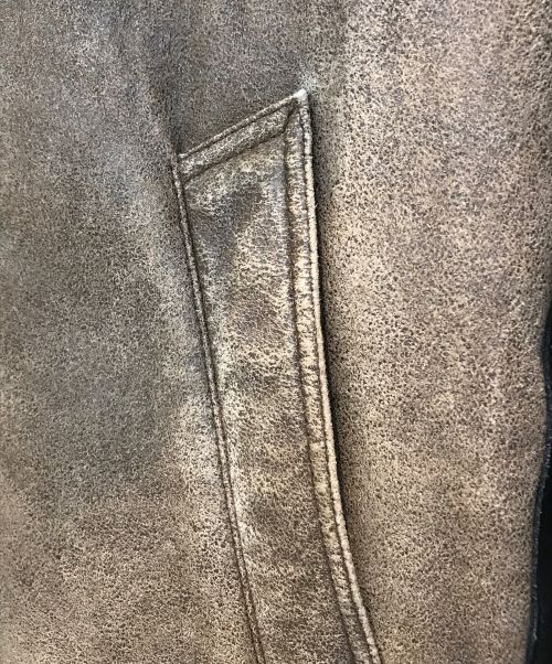 Chloe（クロエ）Chloe (クロエ) hood brown shearling jacket CHC18WCV0721023334 ブラウン サイズ:34の古着・服飾アイテム