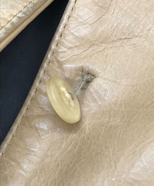 A.P.C.（アーペーセー）A.P.C. (アーペーセー) レザージャケット ブラウン サイズ:Sの古着・服飾アイテム