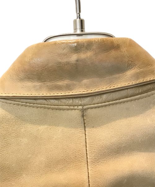 A.P.C.（アーペーセー）A.P.C. (アーペーセー) レザージャケット ブラウン サイズ:Sの古着・服飾アイテム