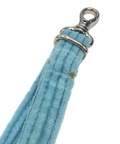 setsuko sagittaire（セツコセジテール）setsuko sagittaire (セツコセジテール) コーデュロイハンドバッグ ブルーの古着・服飾アイテム