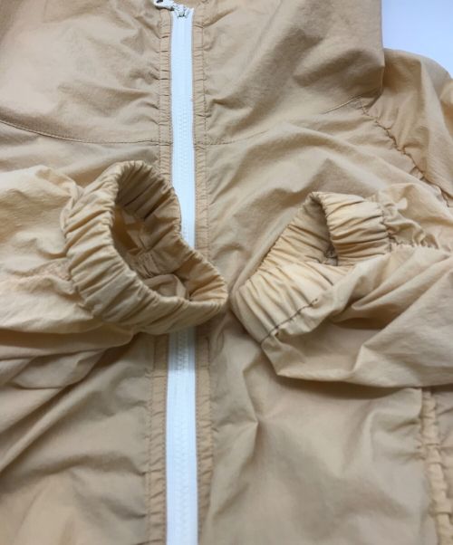 TRUNK HIROKO KOSHINO（トランク ヒロコ コシノ）TRUNK HIROKO KOSHINO (トランク ヒロコ コシノ) ドロストギャザーダブルジップジャケット ベージュ サイズ:38の古着・服飾アイテム