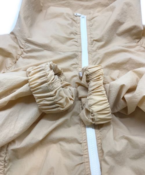 TRUNK HIROKO KOSHINO（トランク ヒロコ コシノ）TRUNK HIROKO KOSHINO (トランク ヒロコ コシノ) ドロストギャザーダブルジップジャケット ベージュ サイズ:38の古着・服飾アイテム