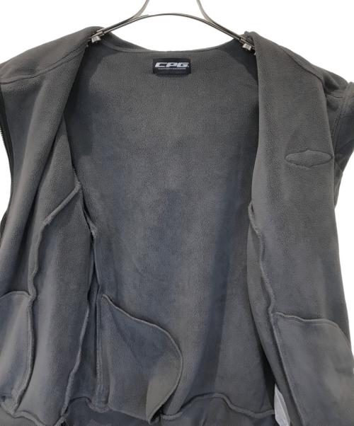 CPG（シーピージー）CPG (シーピージー) FLAGSTUFF (フラグスタフ) フリースジャケット グレー サイズ:Mの古着・服飾アイテム