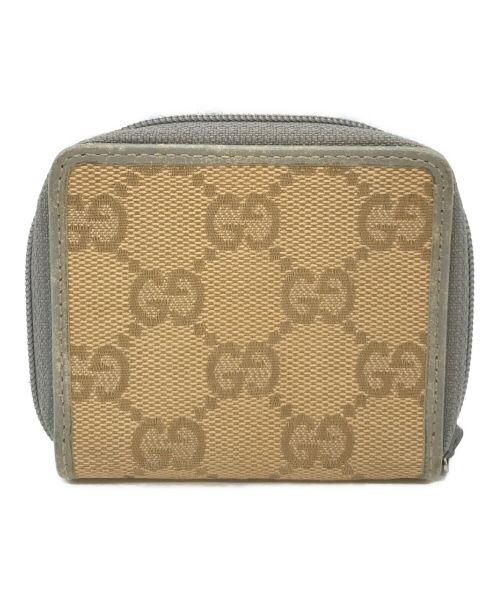 GUCCI（グッチ）GUCCI (グッチ) コインケース ベージュ×グレーの古着・服飾アイテム