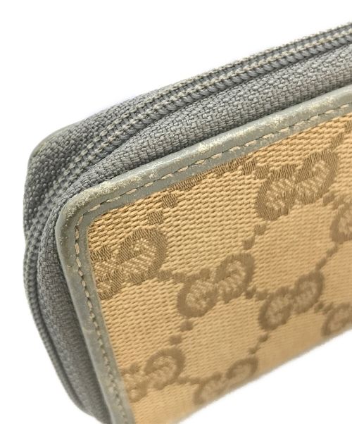 GUCCI（グッチ）GUCCI (グッチ) コインケース ベージュ×グレーの古着・服飾アイテム