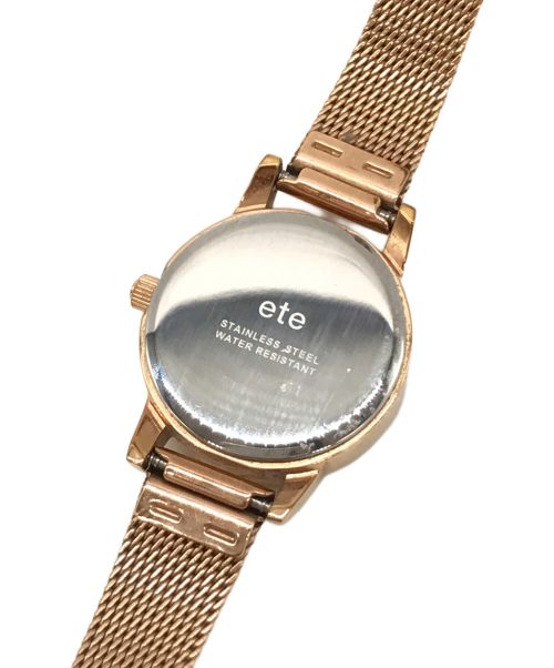 ete（エテ）ete (エテ) ソーラーウォッチの古着・服飾アイテム