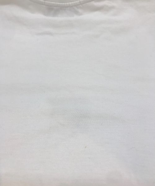 MSGM（エムエスジーエム）MSGM (エムエスジーエム) 3連ロゴプリントTシャツ ホワイト サイズ:Ｌの古着・服飾アイテム