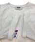 中古・古着 MSGM (エムエスジーエム) 3連ロゴプリントTシャツ ホワイト サイズ:Ｌ：3000円