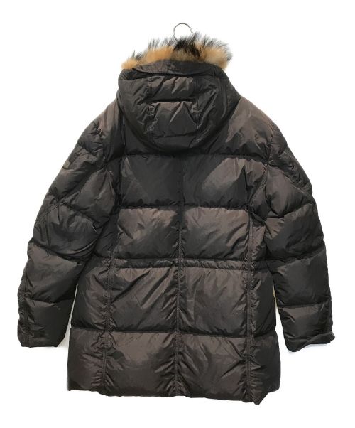 PEUTEREY（ピューテリー）PEUTEREY (ピューテリー) ダウンコート ブラウン サイズ:XLの古着・服飾アイテム