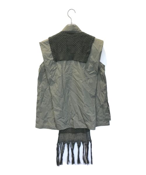 THE KEIJI（ザ・ケイジ）THE KEIJI (ザ・ケイジ) ノースリーブシャツ オリーブ 未使用品の古着・服飾アイテム