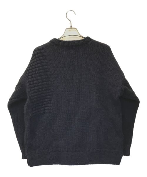 Coohem（コーヘン）Coohem (コーヘン) ガンジーニット ネイビー サイズ:Lの古着・服飾アイテム