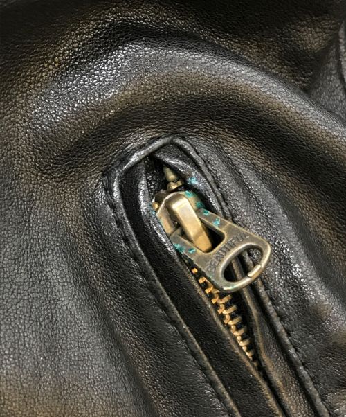 beautiful people（ビューティフルピープル）beautiful people (ビューティフルピープル) ダブルライダースジャケット ブラック サイズ:140の古着・服飾アイテム