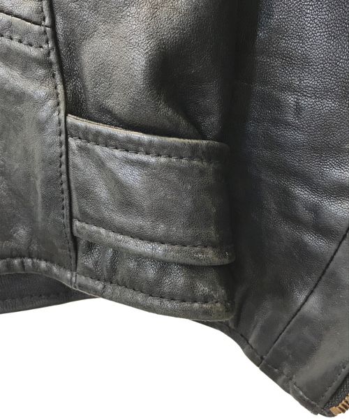 beautiful people（ビューティフルピープル）beautiful people (ビューティフルピープル) ダブルライダースジャケット ブラック サイズ:140の古着・服飾アイテム