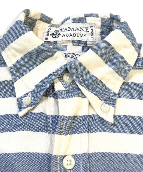 EVISU（エヴィス）EVISU (エヴィス) シャンブレーシャツ 琵琶湖ヤマネアカデミー インディゴ × ホワイト サイズ:4の古着・服飾アイテム